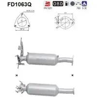 As FD1063Q Roetfilter (DPF)