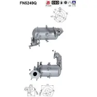 As FN5249Q Roetfilter (DPF)