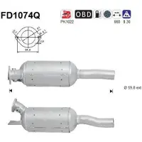 As FD1074Q Roetfilter (DPF)