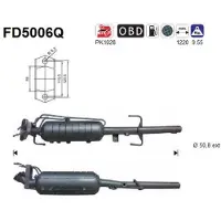 As FD5006Q Roetfilter (DPF)