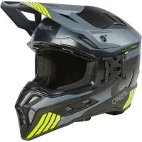 O'Neal EX-SRS Hitch Mat Zwart Neon Crosshelm Maat L
