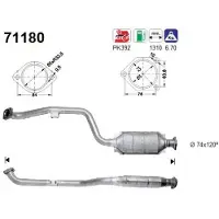 As 71180 Katalysator