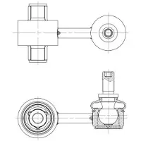 CTR CL0900 Stabilisatorstang