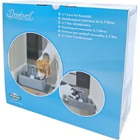 Petsafe Drinkwell 3.7 litre Pet Fountain - Drinkfontein voor middelgrote honden - Met vrijvallende waterstroom en verstelbare stroomsnelheid - 3,7 liter - Drinkfontein 3,7 liter