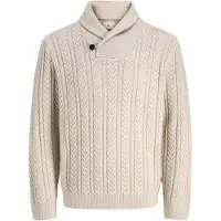 Jack & Jones Premium Trui 'JPRBLUSEAN' lichtbeige