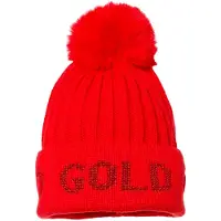 Goldbergh - Dames mutsen - Hodd Flame voor Dames van Wol - Rood