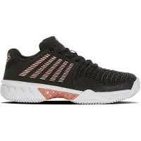K-swiss Tennisschoen Women Express Light 3 HB Black Steel Grey Rose Gold-Schoenmaat 41