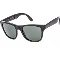 Ray-Ban Zonnebril Folding Wayfarer 4105 Zwart 601 54mm