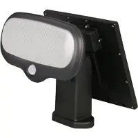 Luxform Schijnwerper Intelligent Solar Montevideo Black 500 Lumen
