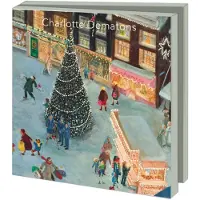 Bekking & Blitz Kerstkaarten 10x - Kaartenmapje met env, langwerpig: Kerstboom, Charlotte Dematons - 2x5 motieven