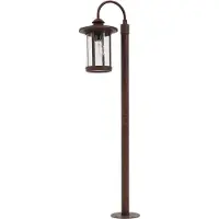 LINDBY Buitenverlichting , Zayn, dimbare, Roestbruin, Terras, Aluminium, Antiek