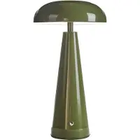 Beliani BOCONO - Draadloze LED tafellamp - Groen - IJzer