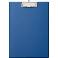 MAUL Klembord MAULpoly A4 staand PP-folie blauw - 3 stuks