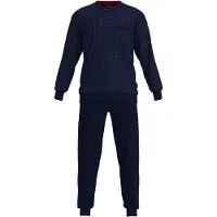 Götzburg Pyjama lang nachtblauw