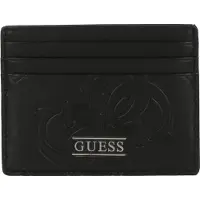 GUESS Etui 'BOSTON' zwart / zilver