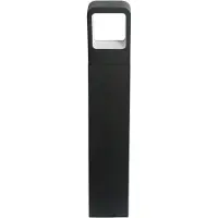 Heitronic LED tuinpadverlichting - tuinlamp Juna, zwart, Aluminium, Modern, LED buitenlamp