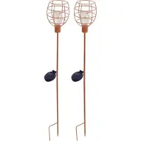 Luxform - Tuinlamp met grondspies - Bottle - 2 stuks - LED - Werkend op zonne-energie