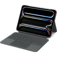 Logitech Combo Touch Apple iPad Pro 13" (2025/2024) Toetsenbord Hoes QWERTY Grijs