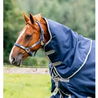 Horseware Halsstuk Amigo 0gr Donkerblauw-grijs - M