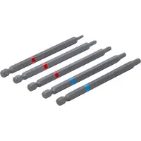 Bgs Bitset - 5-delig - Extra Lang (110 mm) - Binnenzeskant & Torx