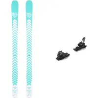 Black Crows - Ski's - Captis Birdie 2026 voor Dames van Hout - Maat 154 cm - Blauw