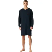 Schiesser Pyjama kort nachtblauw / kersrood