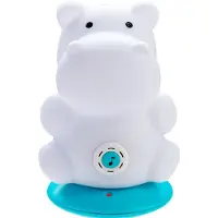 Babyono Sleepy Hippo nachtlampje met muziekdoos (9179846485)