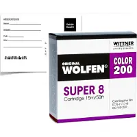 Wolfen Color 200 Super 8, ISO 160-200 met ontwikkeling 2K scan download