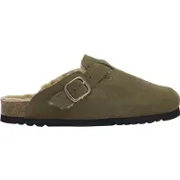 Scholl Klomp Women Fae New F Suede Sa Khaki-Schoenmaat 36