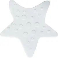 Spirella Msv Mini Antislipmatten Asterie Wit 5stuks