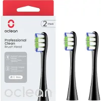 Oclean Zahnbürstenköpfe - Professional Clean - 2er-Pack - Schwar - - One Size - Körperpflegemittel