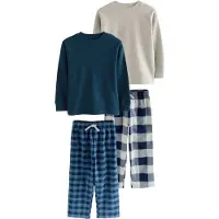 Next Nachtkledij blauw / donkerblauw / lichtgrijs