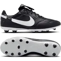 Nike Premier III Gras Voetbalschoenen (FG) Zwart Wit Zwart