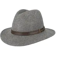 Hatland Stanfield - Vilten hoed - Licht grijs - M