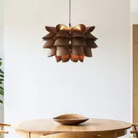 LumenXL Hanglamp Mucai - donker hout