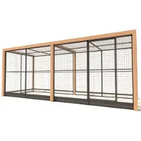 Glorenza Valentijn - Kattenren - Aluminium - Antraciet - 510x190x202 cm