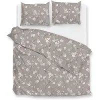 Zohome Zo Home Dekbedovertrek Flanel Aria - grey 260x200/220cm