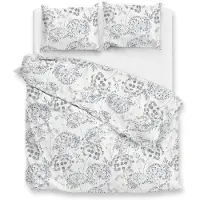 Zohome Zo Home Dekbedovertrek Flanel Eira - white 200x200/220cm