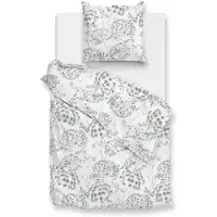 Zohome Zo Home Dekbedovertrek Flanel Eira - white 140x200/220cm