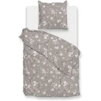 Zohome Zo Home Dekbedovertrek Flanel Aria - grey 140x200/220cm