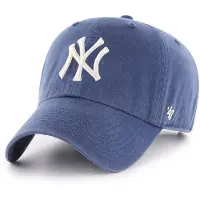 47Brand Mlb New York Yankees Clean Up Cap Blauw Man,Vrouw