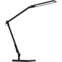Müller-Licht Cala 20500094 LED-bureaulamp LED LED vast ingebouwd 9.6 W Zwart
