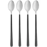 House Doctor Lange Lepels 4 Ox 4 stuks Zwart Zilver