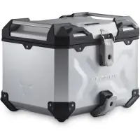 SW-Motech TRAX ADV topkoffersysteem - Zilver. Honda CRF1100L Afrika Twin (19-21).