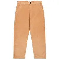KnowledgeCotton Apparel - Flint Wide 14 Wales Corduroy Chino - Vrijetijdsbroek 32 - Length: 34'', beige
