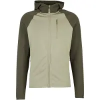 Stoic - MerinoFleece335 KuolpaSt. II Zip Hoody - Merinohoodie S, olijfgroen