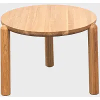 Homla - Salontafel - DELICIA - 60x60x40 cm - Hout Eik Natuurlijk