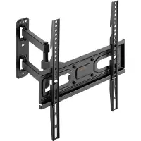 My Wall TV-muurbeugel | tot 55 inch | full motion | 3 draaipunten | zwart