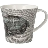 Goebel - Saxa | Koffie / Thee Mok Porsche 356 Green | Beker - porselein - 350ml - 2 stuks