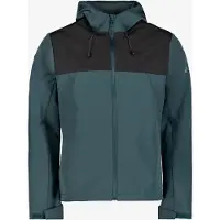 Mountain Peak heren softshell jas blauw zwart maat XXL